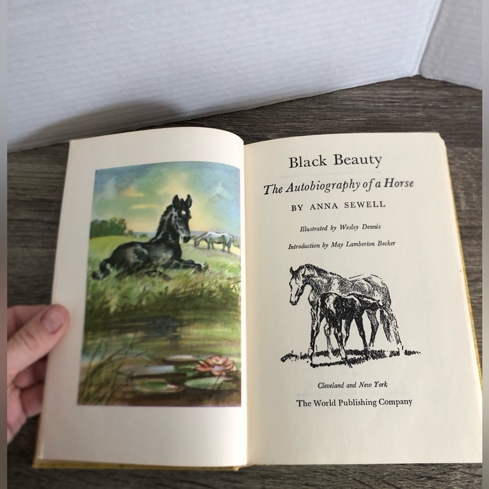 1946 Hardcover Black Beauty by Anna Sewell